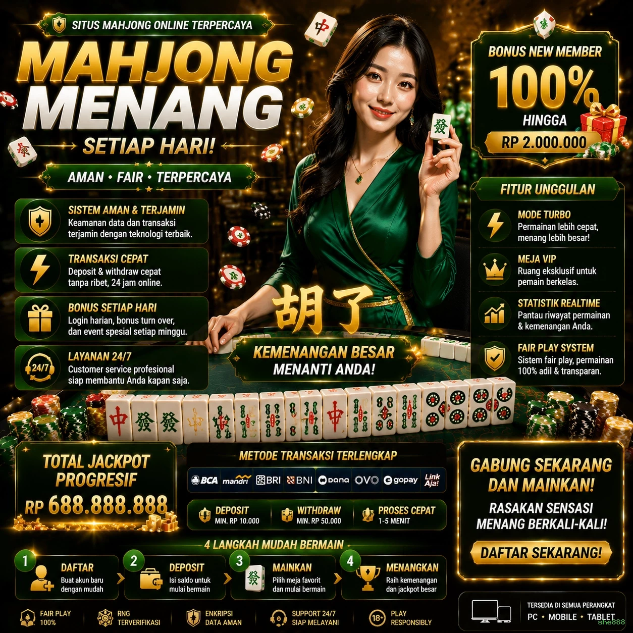 Review Pengalaman Pengguna di Situs she888